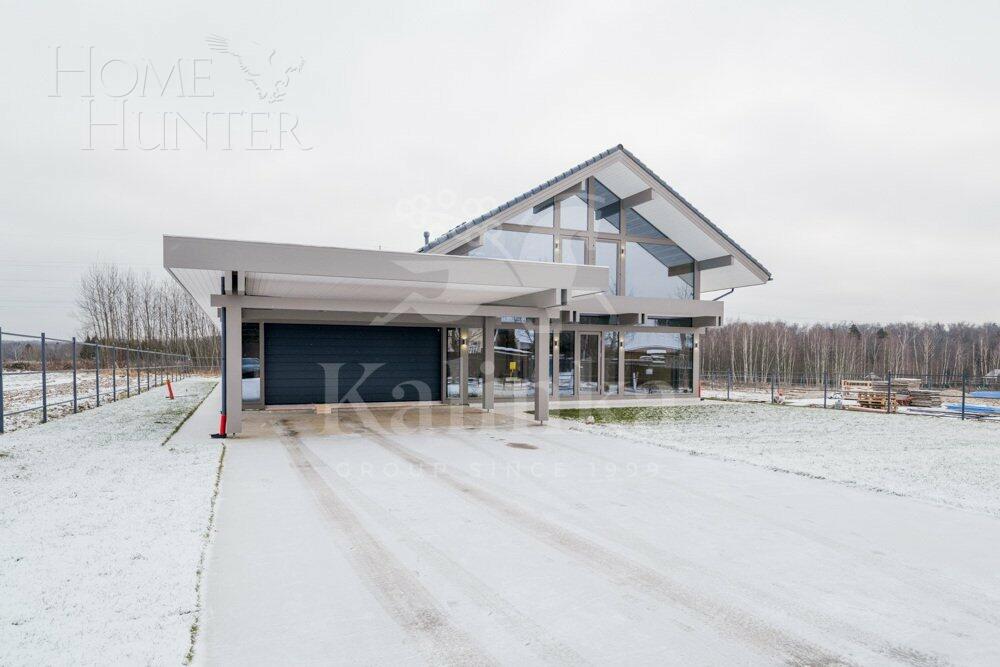 2-этажный коттедж 450 м² без отделки