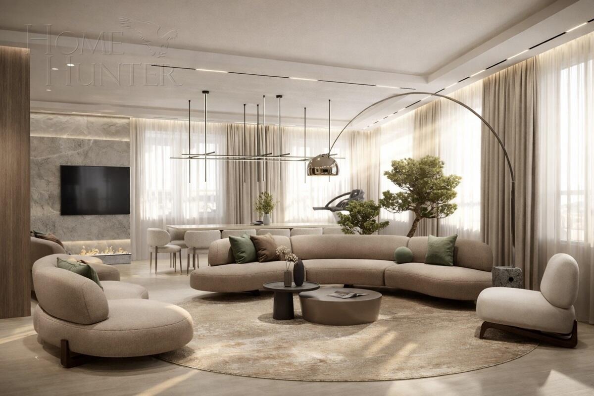 2-КОМН. КВАРТИРА БЕЗ ОТДЕЛКИ 74.2 М² НА 15 ЭТАЖЕ