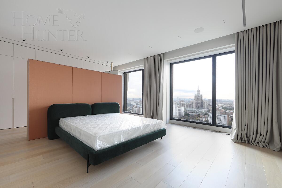 5-КОМН. КВАРТИРА С ОТДЕЛКОЙ 287 М² НА 35 ЭТАЖЕ