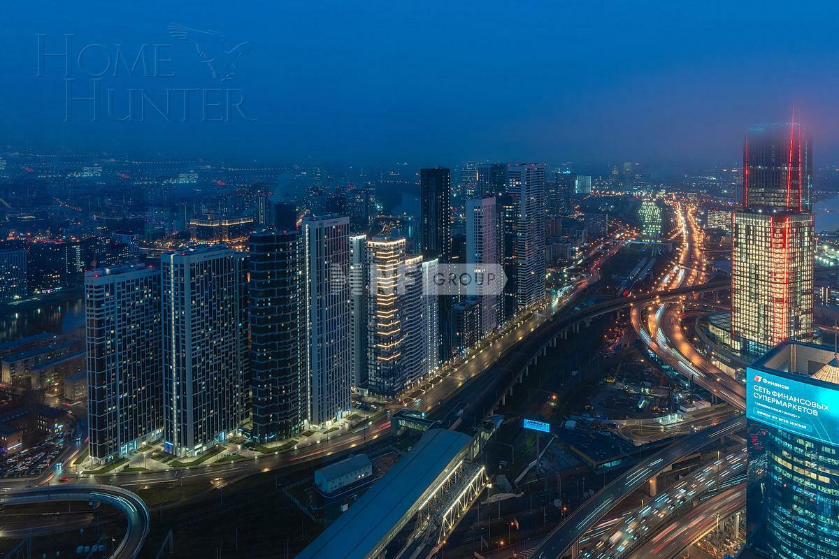 3-КОМН. АПАРТАМЕНТЫ С ОТДЕЛКОЙ 169 М² НА 51 ЭТАЖЕ