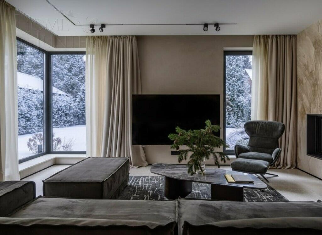 2-этажный коттедж 385 м² с отделкой