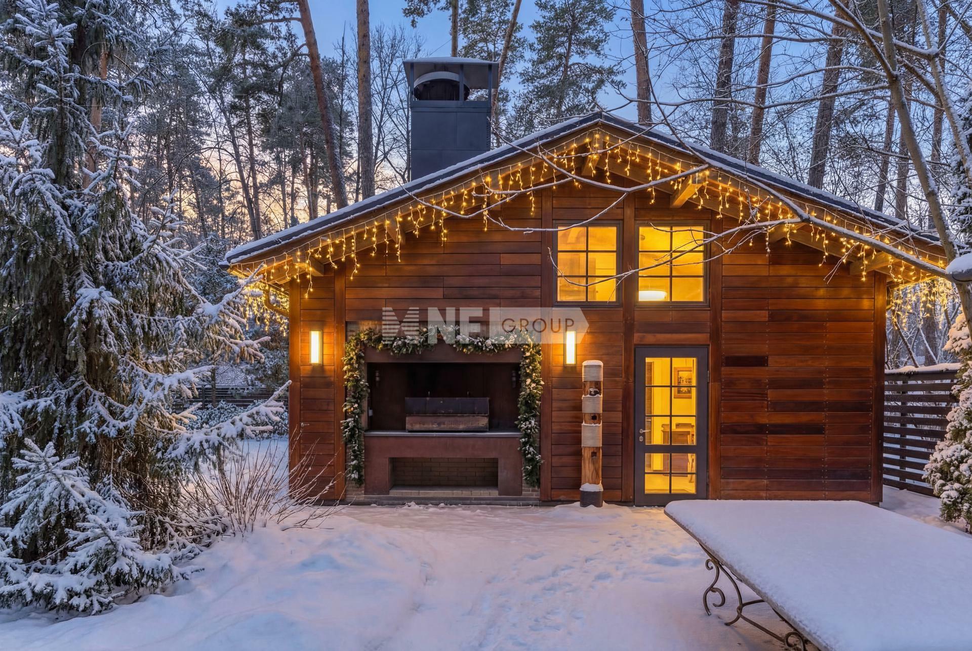 2-этажный коттедж 500 м² с отделкой