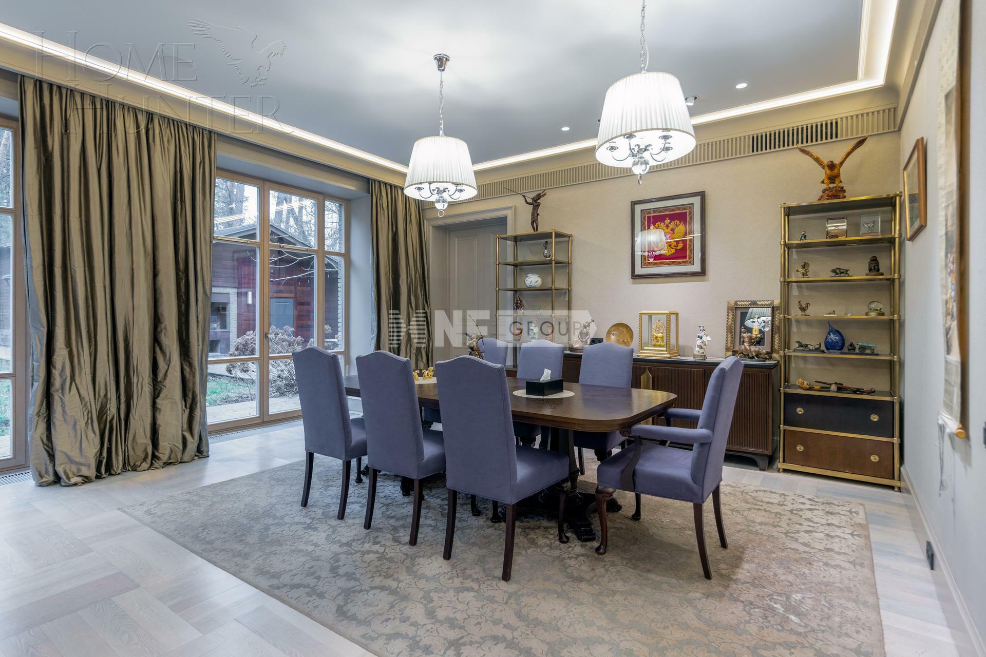 2-этажный коттедж 500 м² с отделкой