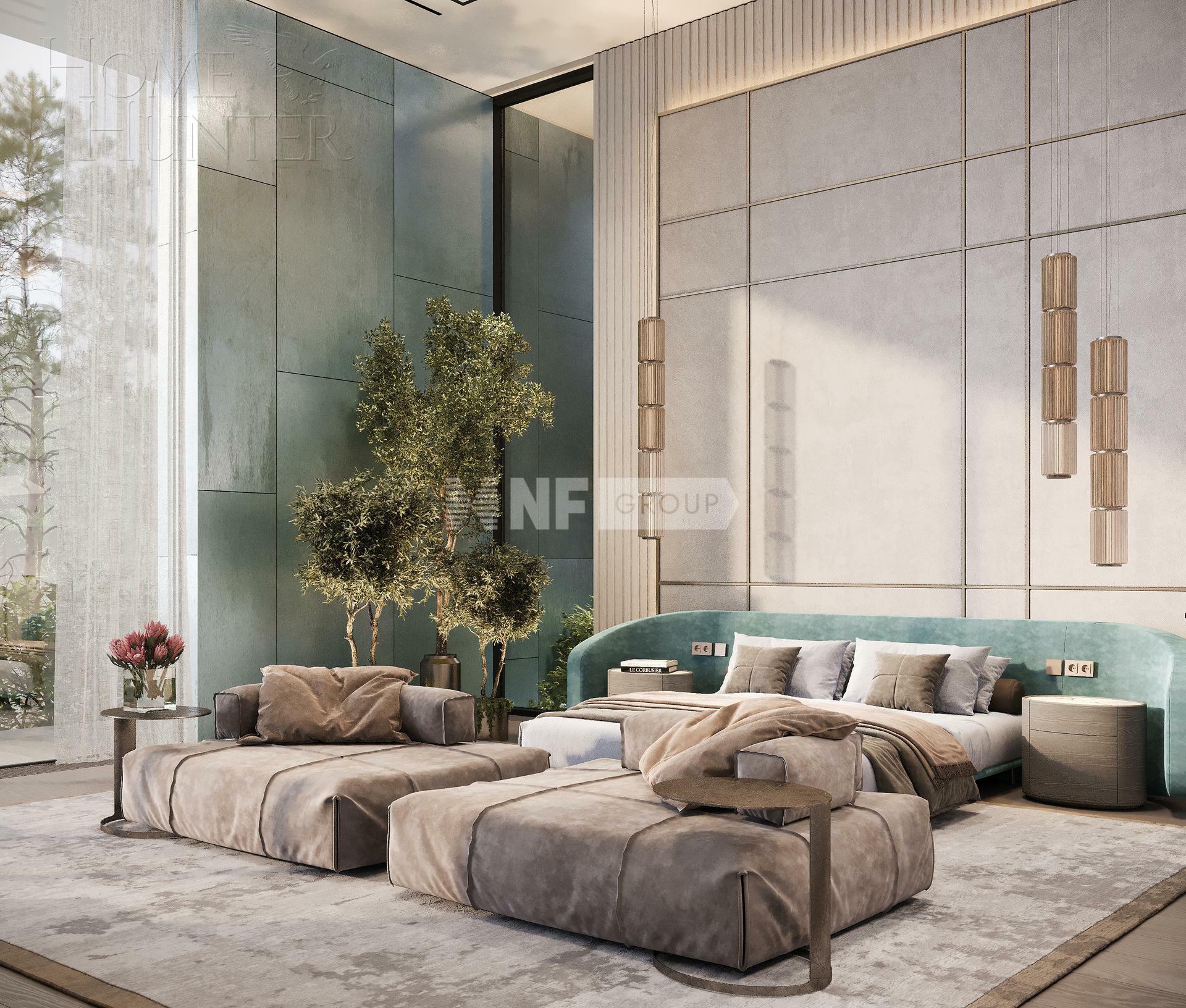 1-этажный коттедж 843 м² без отделки