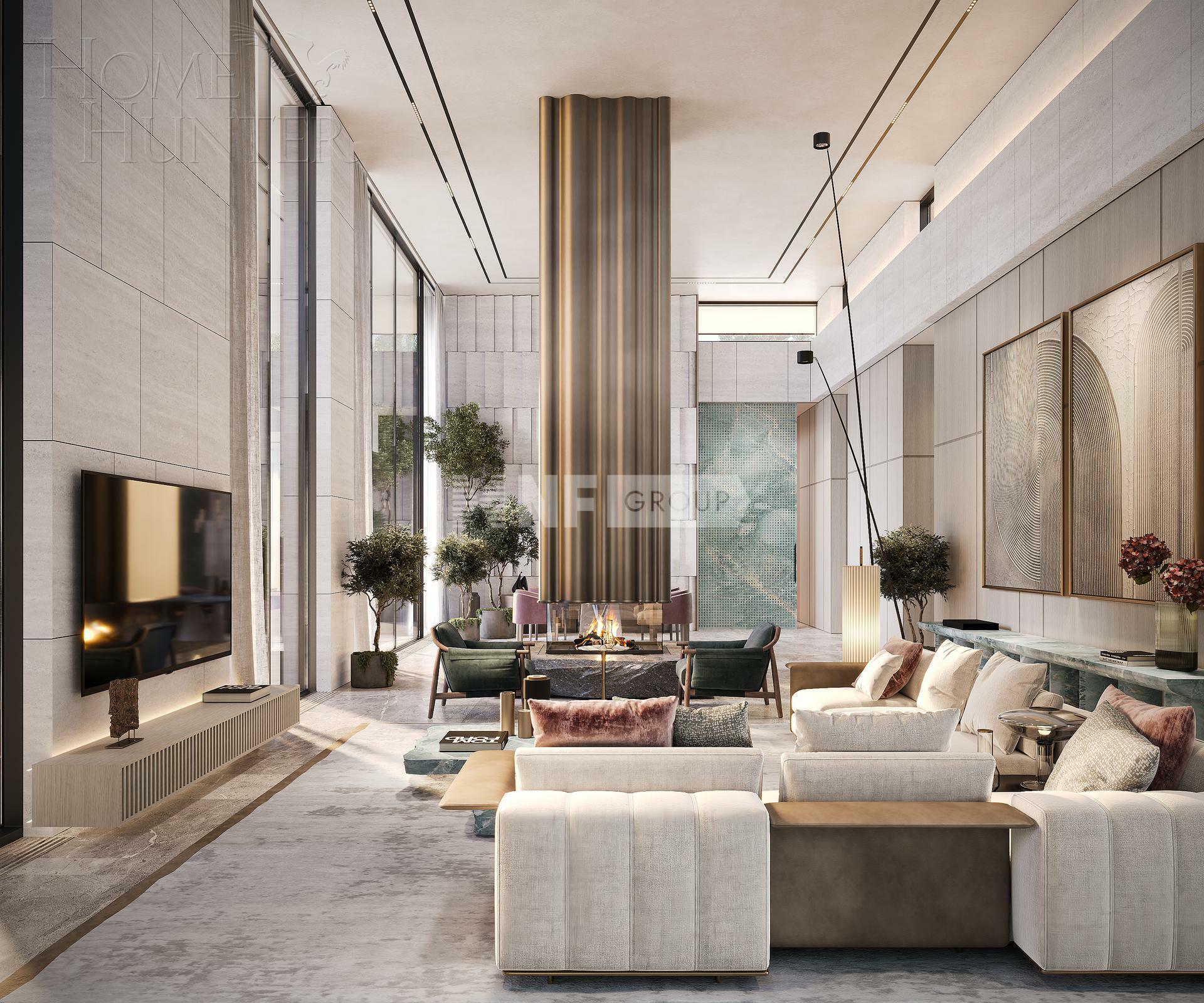 1-этажный коттедж 843 м² без отделки