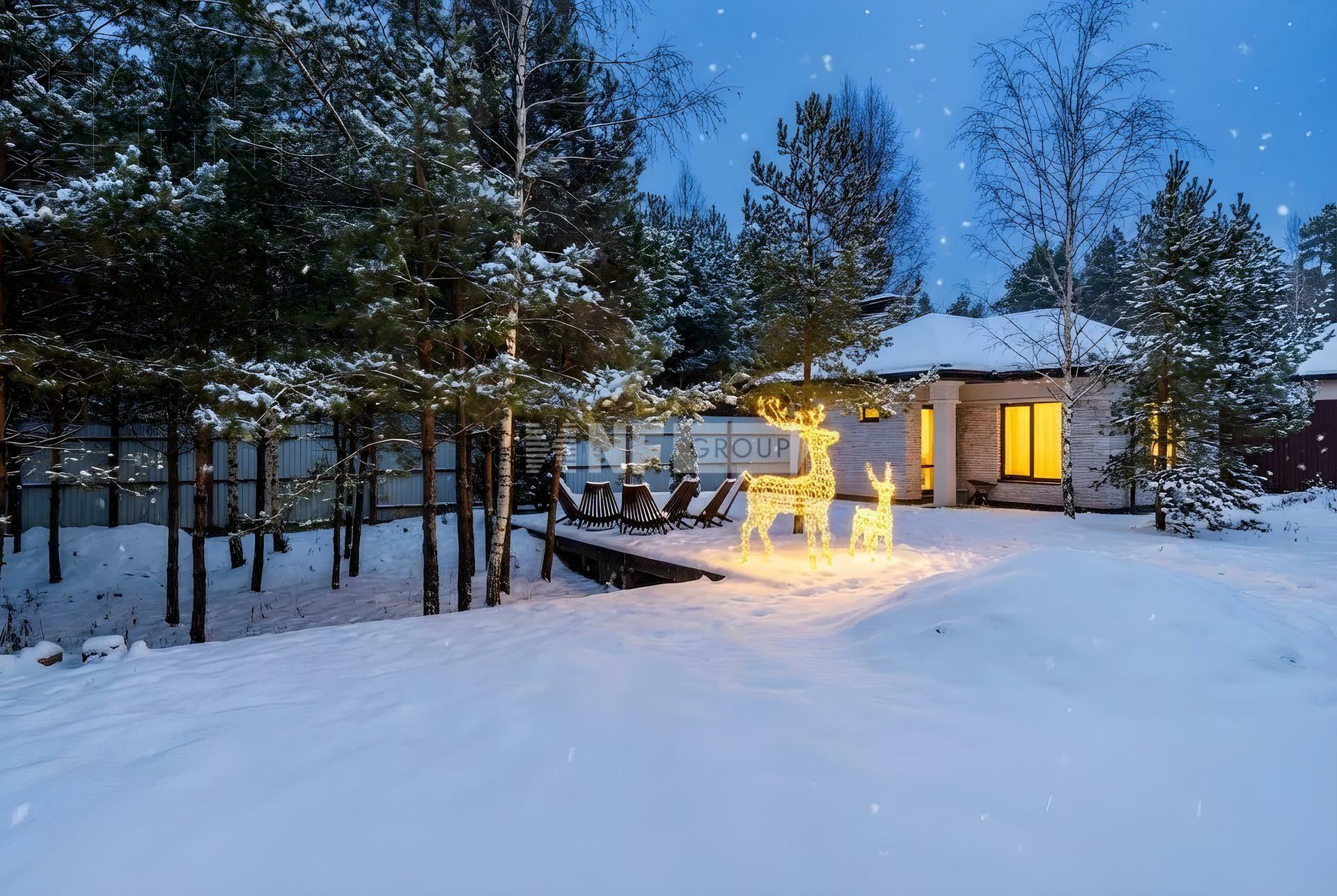 2-этажный коттедж 650 м² с отделкой