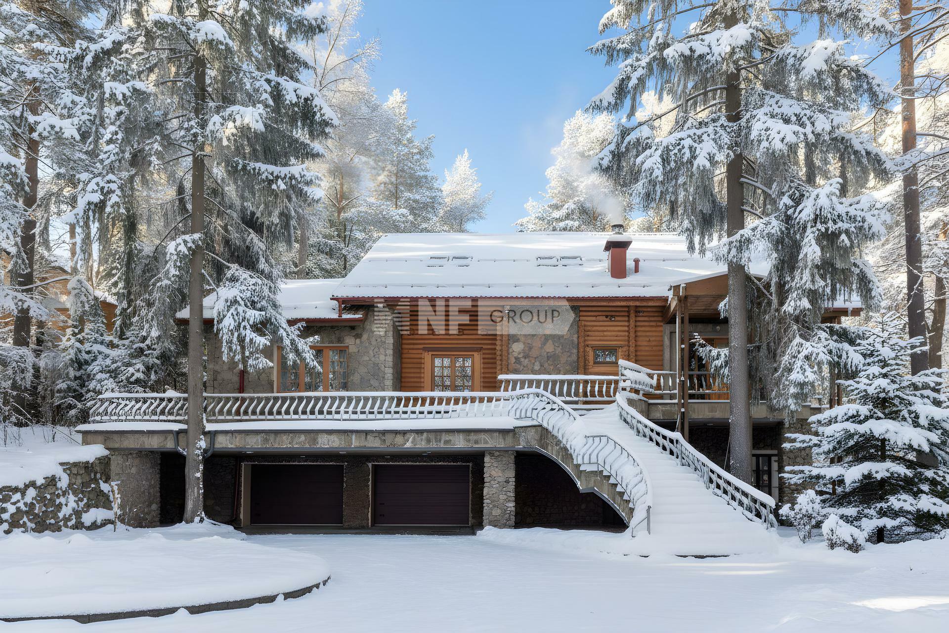 2-этажный коттедж 725 м² с отделкой