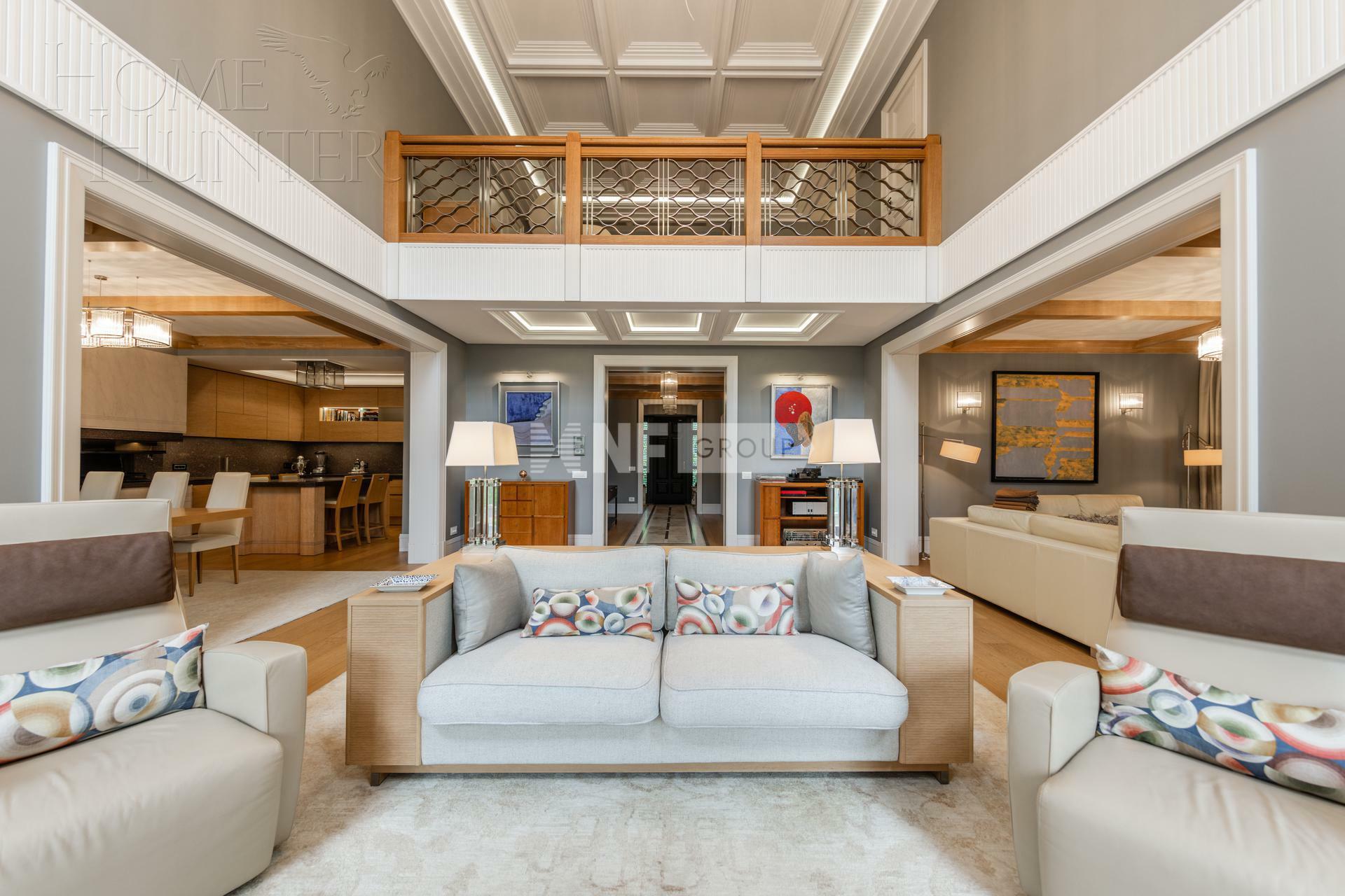 2-этажный коттедж 596 м² с отделкой