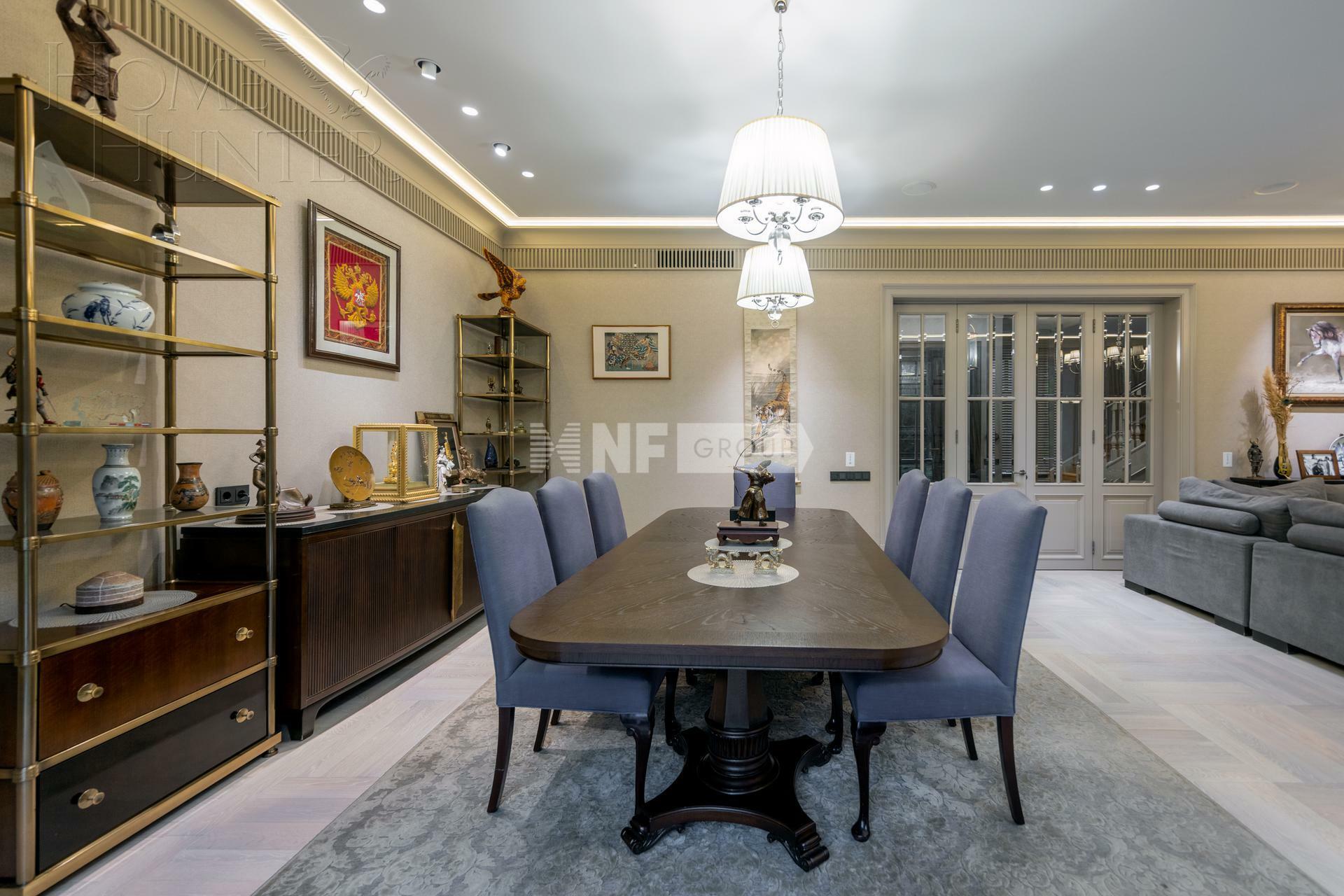 2-этажный коттедж 500 м² с отделкой