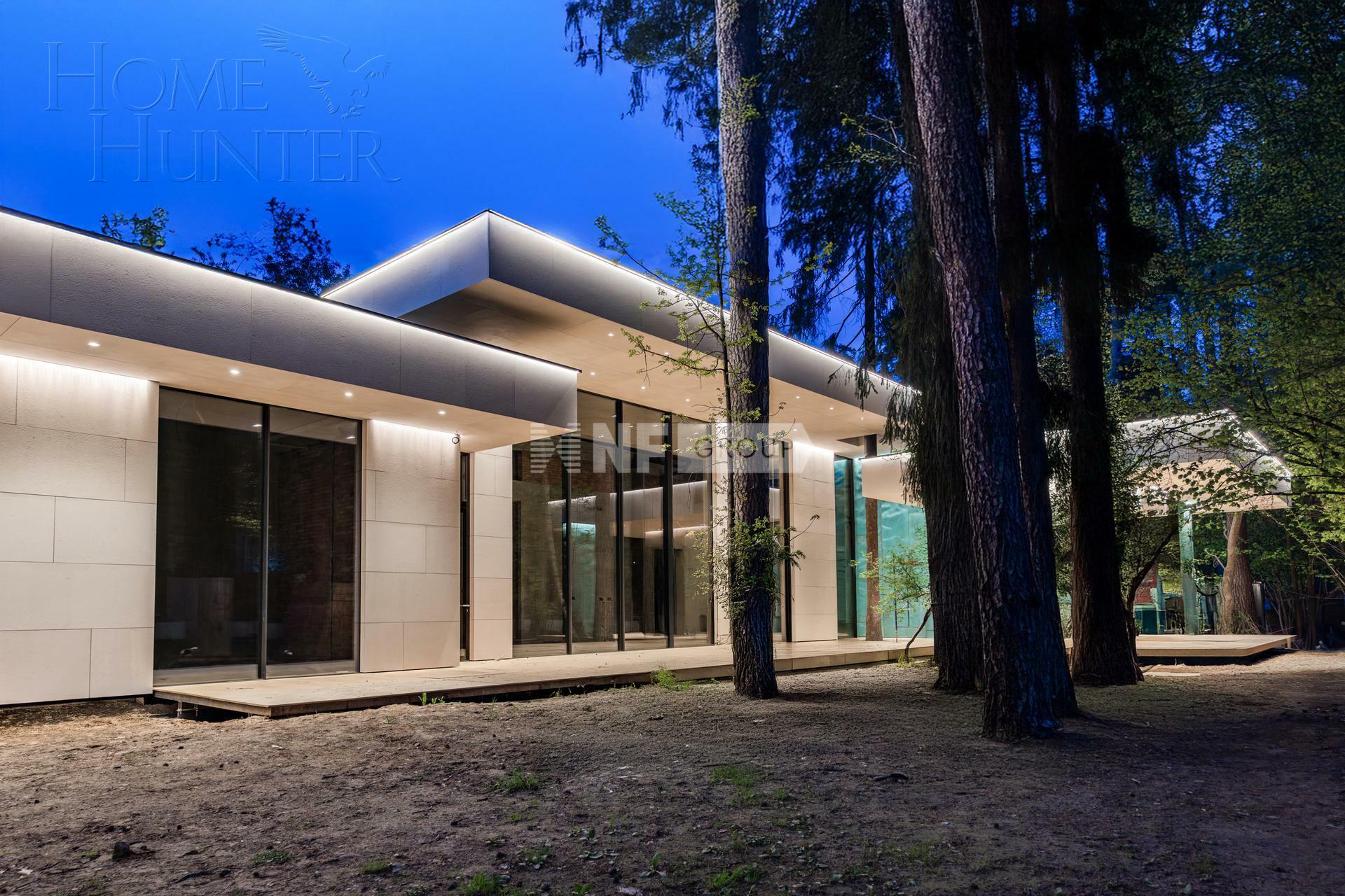 1-этажный коттедж 853 м² без отделки