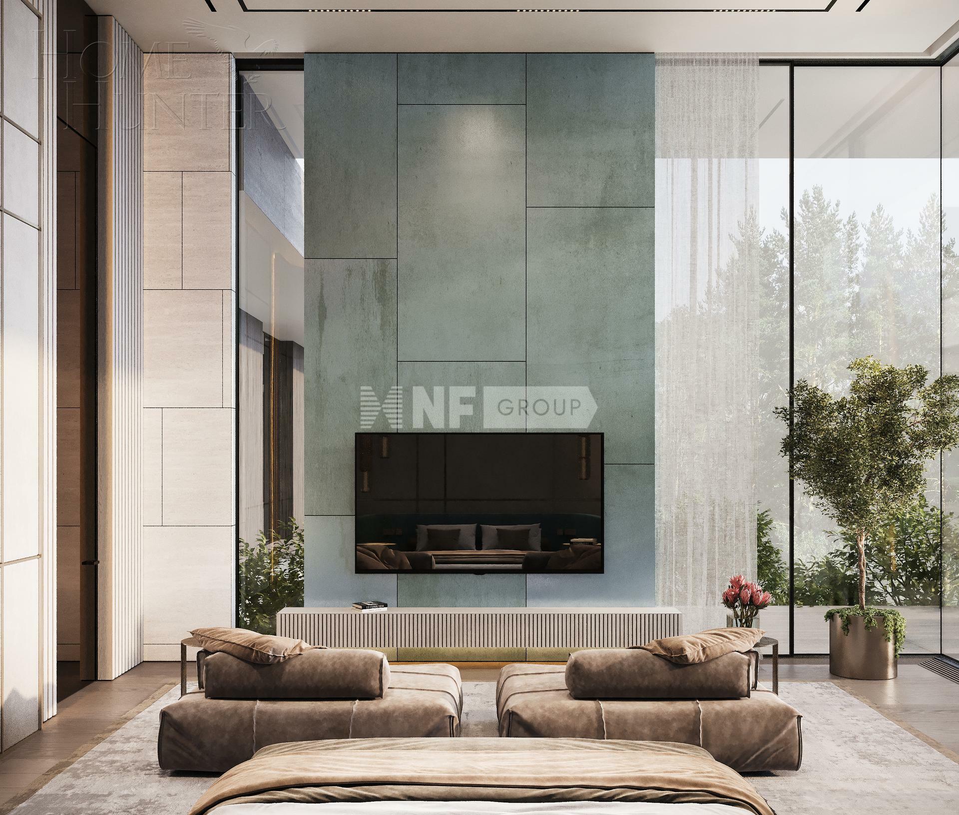 1-этажный коттедж 843 м² без отделки