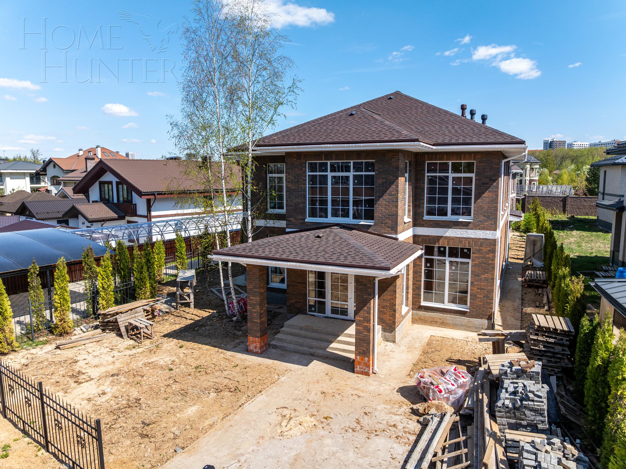 2-этажный коттедж 274 м² без отделки