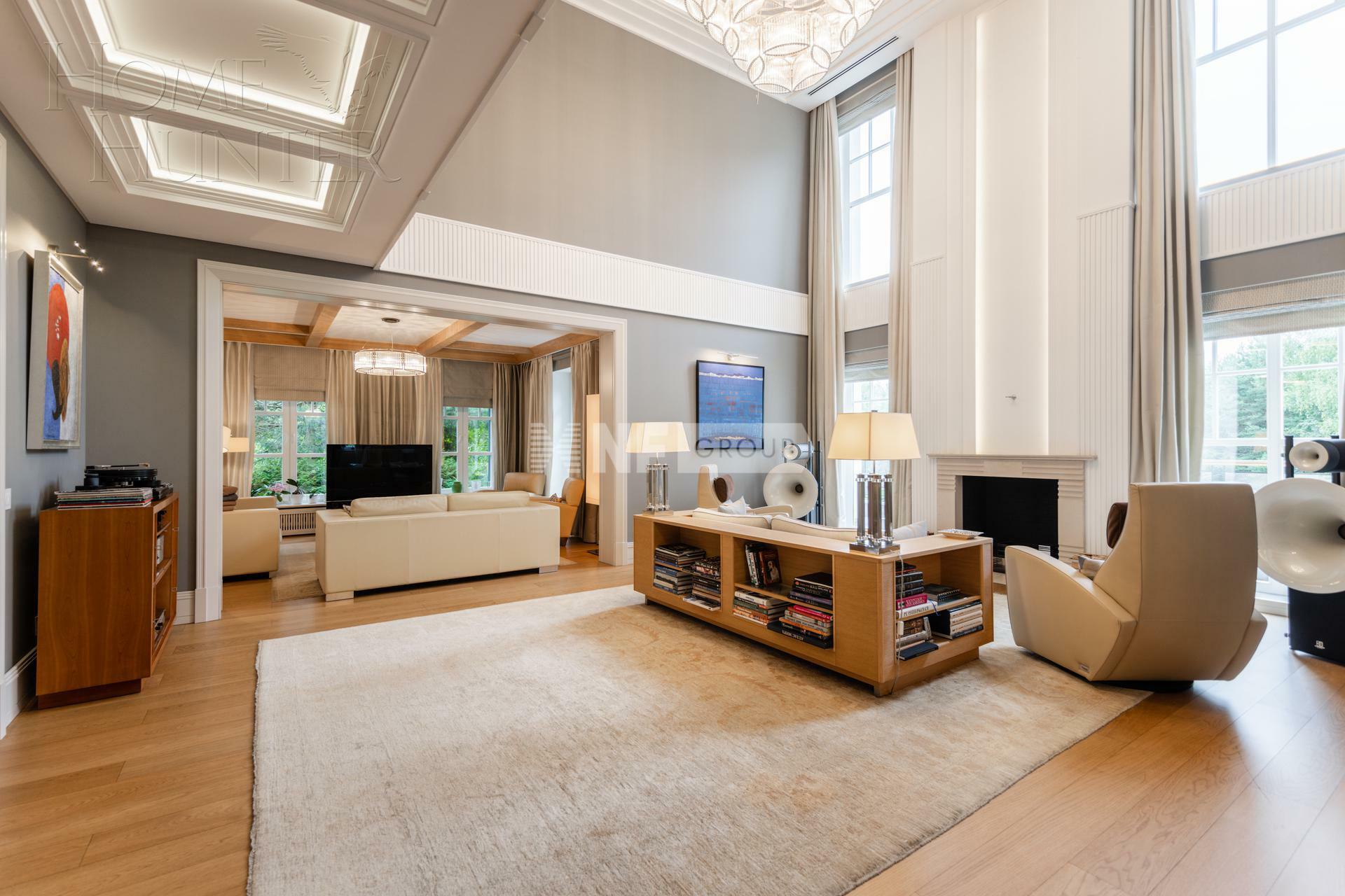 2-этажный коттедж 596 м² с отделкой