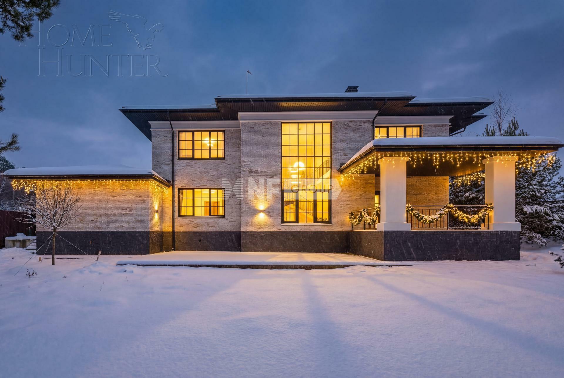 2-этажный коттедж 650 м² с отделкой