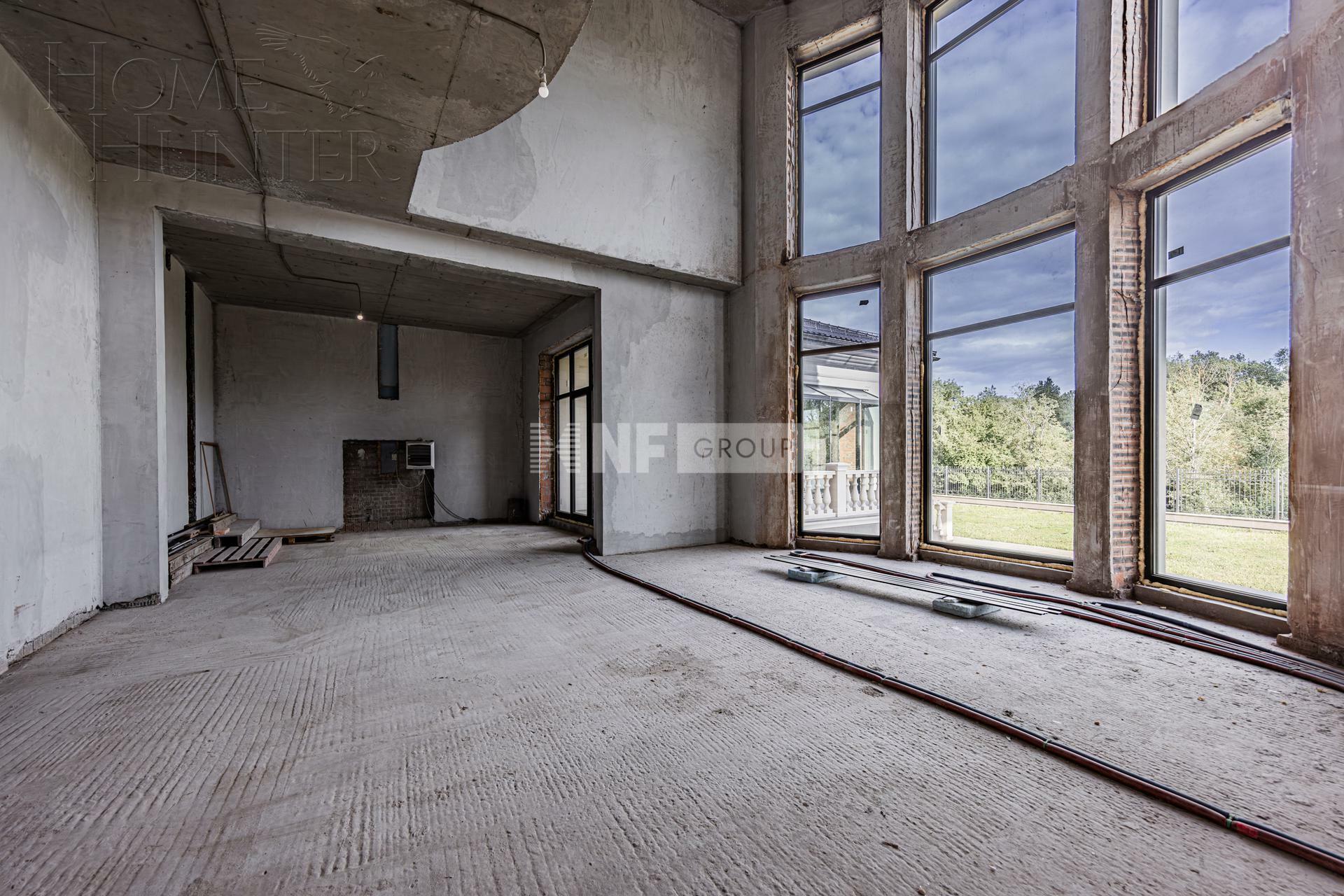 2-этажный коттедж 1 800 м² без отделки