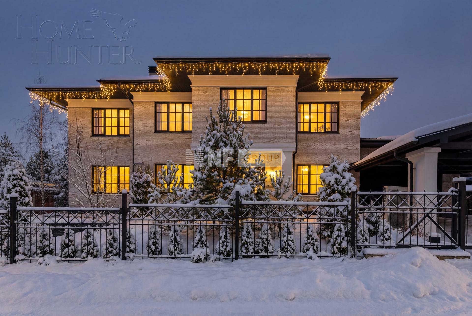 2-этажный коттедж 650 м² с отделкой