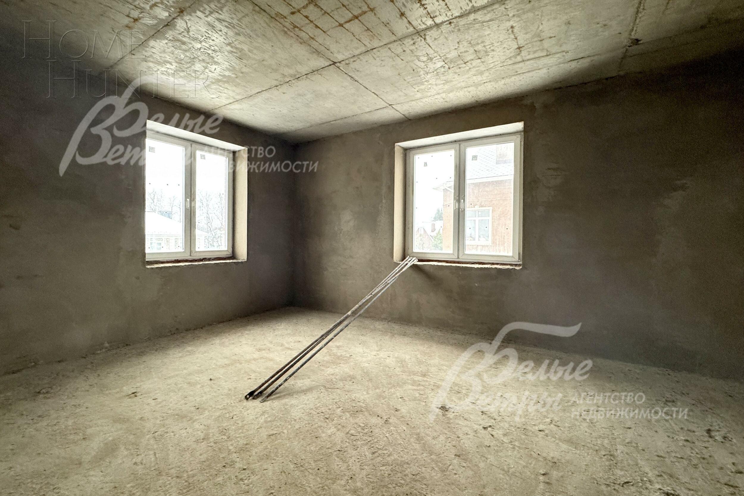 2-этажный коттедж 420 м² без отделки