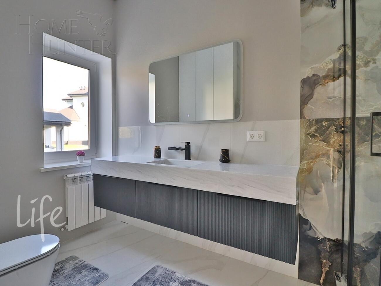 2-этажный коттедж 440 м² с отделкой