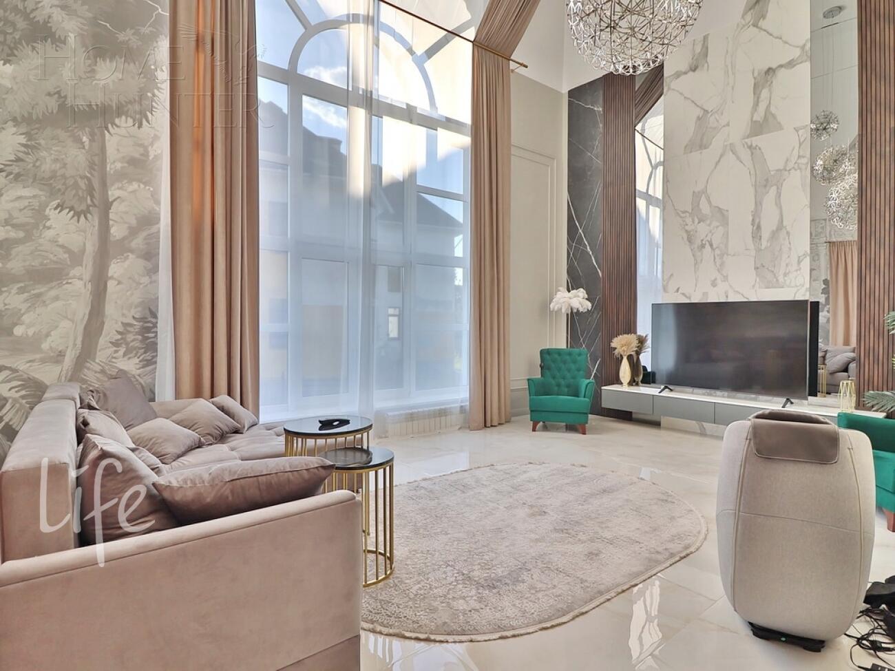 2-этажный коттедж 440 м² с отделкой