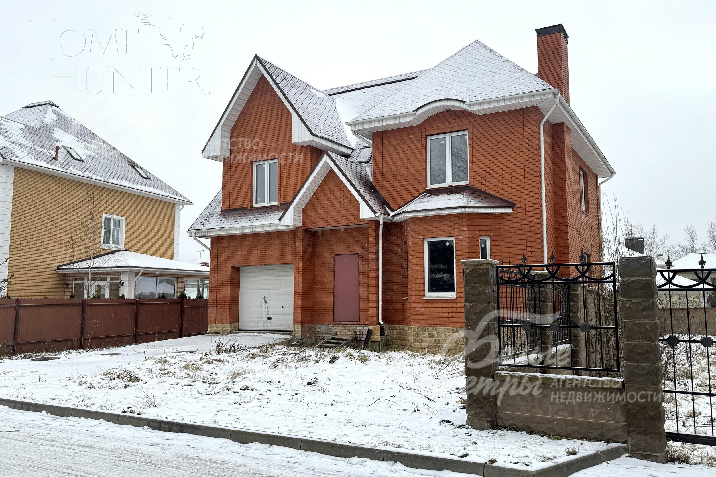 2-этажный коттедж 420 м² без отделки