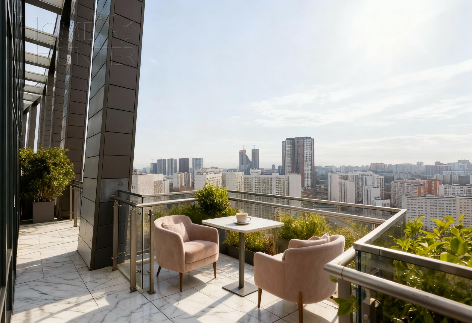 3-УРОВНЕВЫЙ ПЕНТХАУС БЕЗ ОТДЕЛКИ 208.5 М² НА 23 ЭТАЖЕ