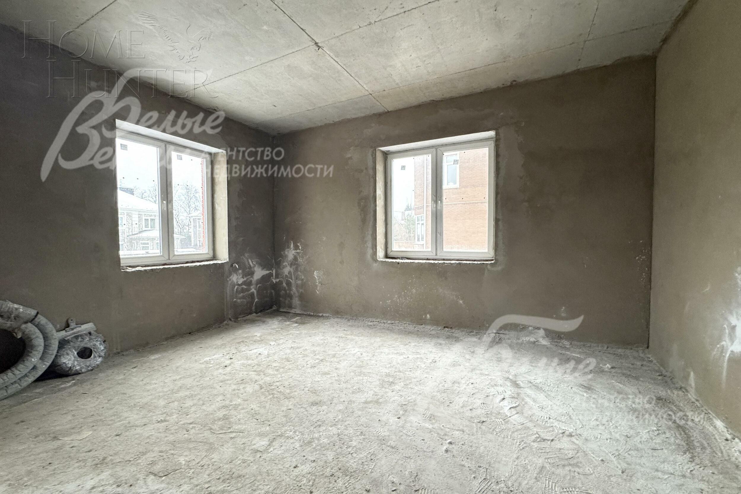 2-этажный коттедж 420 м² без отделки