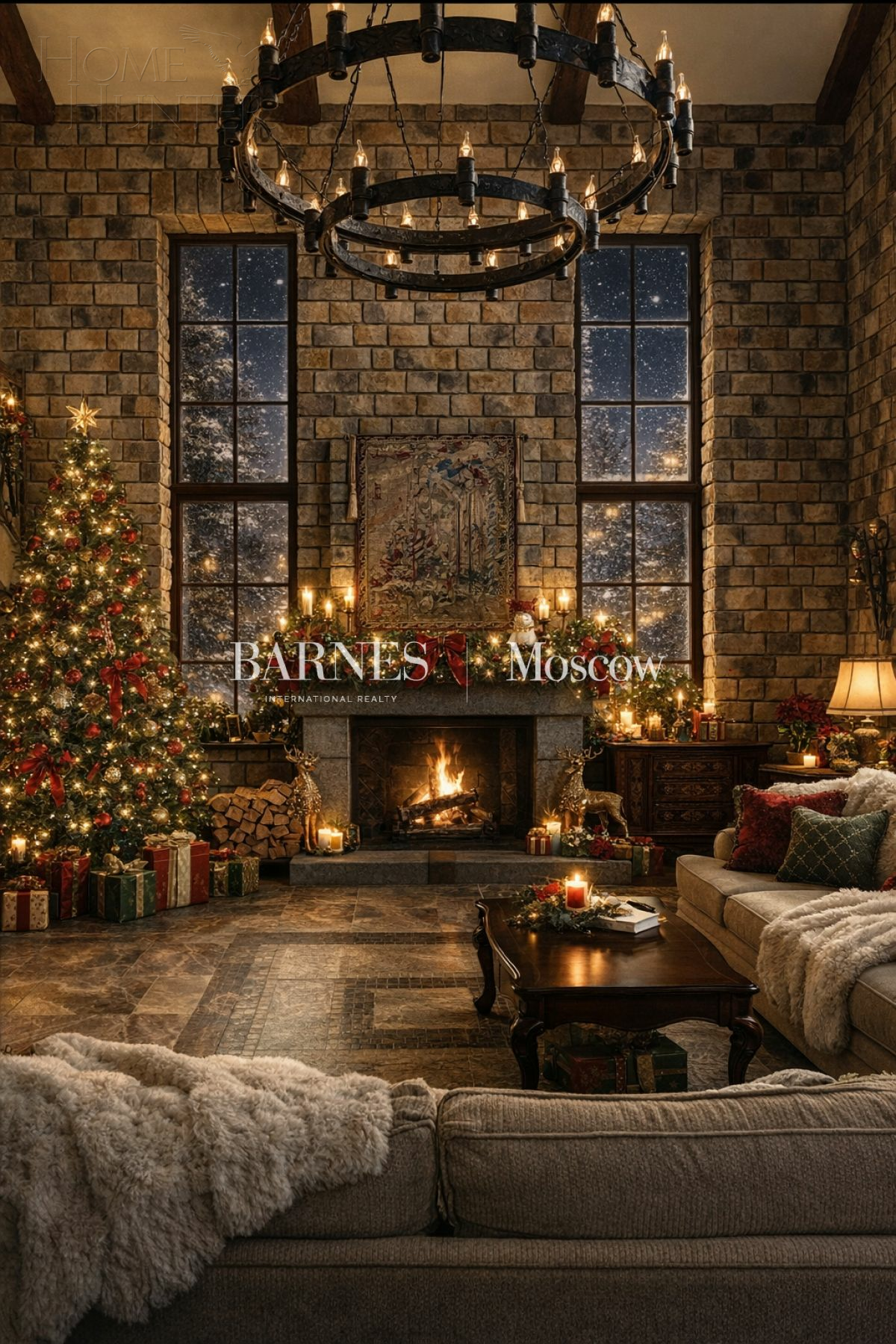 2-этажный коттедж 455 м² с отделкой