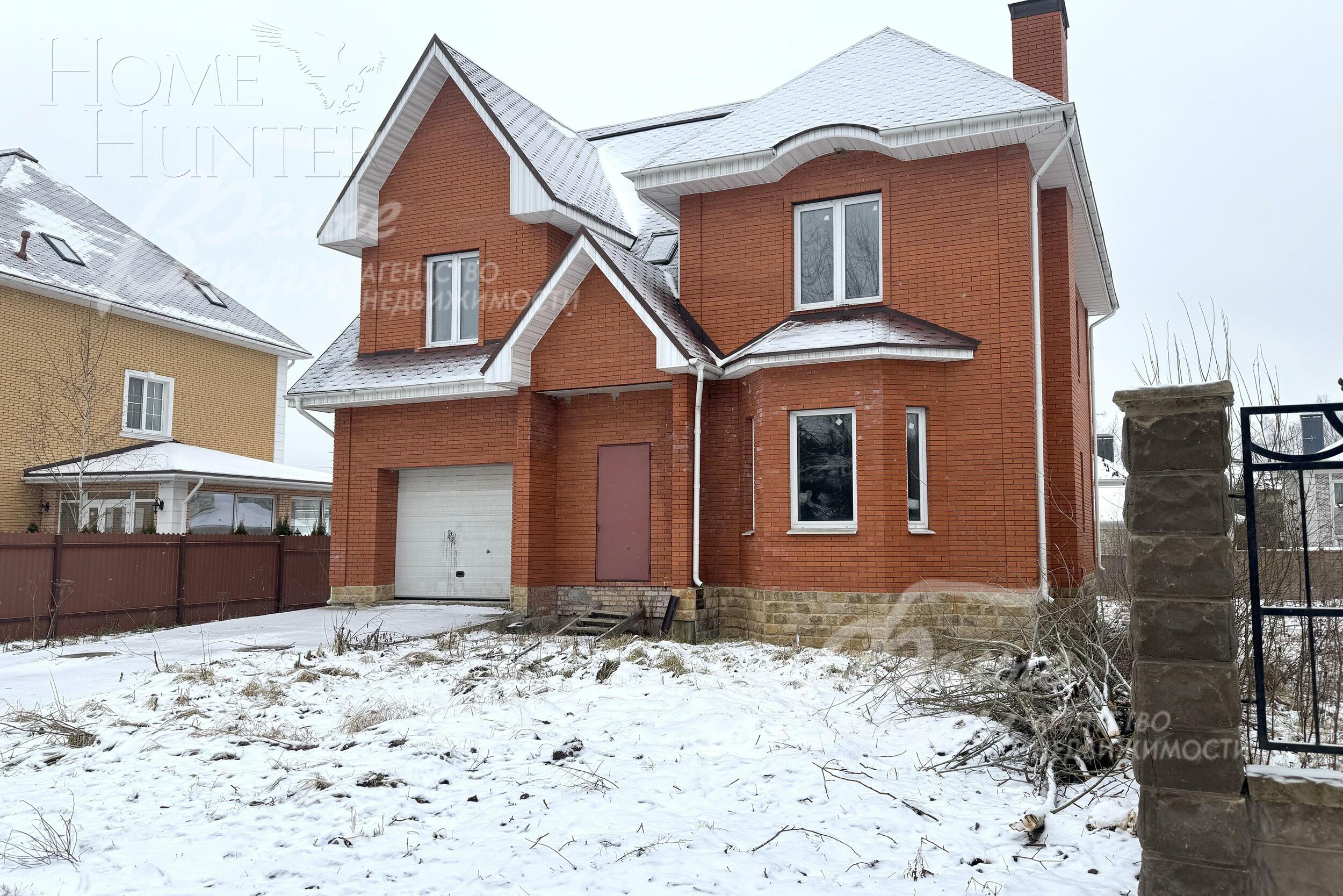 2-этажный коттедж 420 м² без отделки