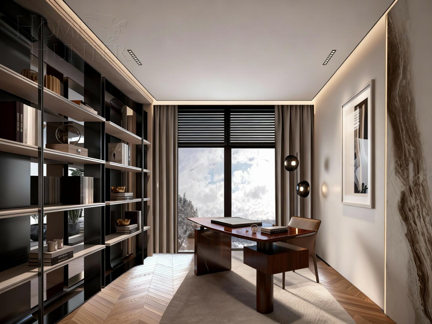 3-УРОВНЕВЫЙ ПЕНТХАУС БЕЗ ОТДЕЛКИ 208.5 М² НА 23 ЭТАЖЕ