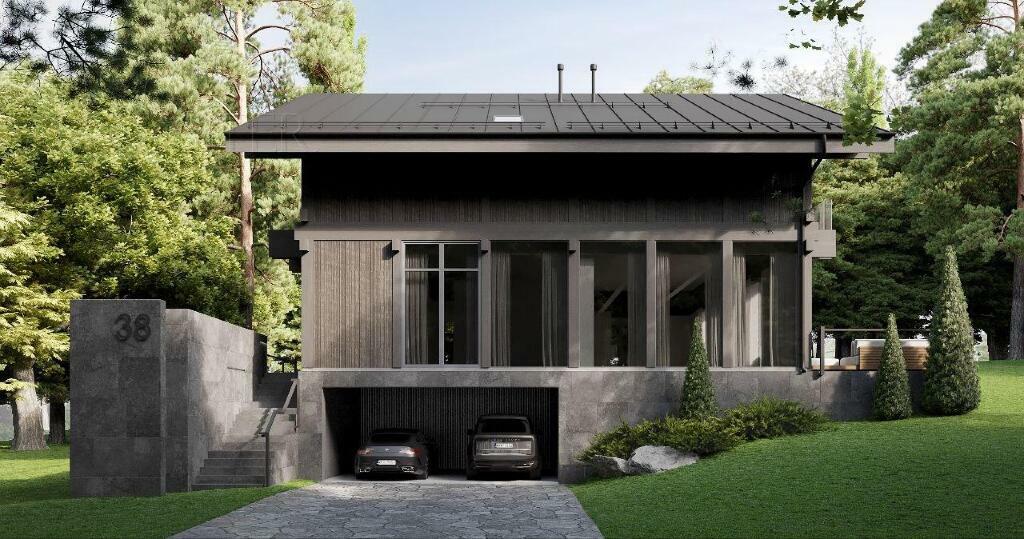 2-этажный коттедж 580 м² без отделки