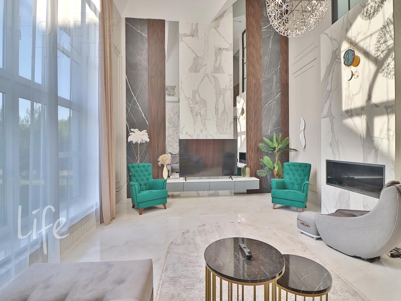 2-этажный коттедж 440 м² с отделкой