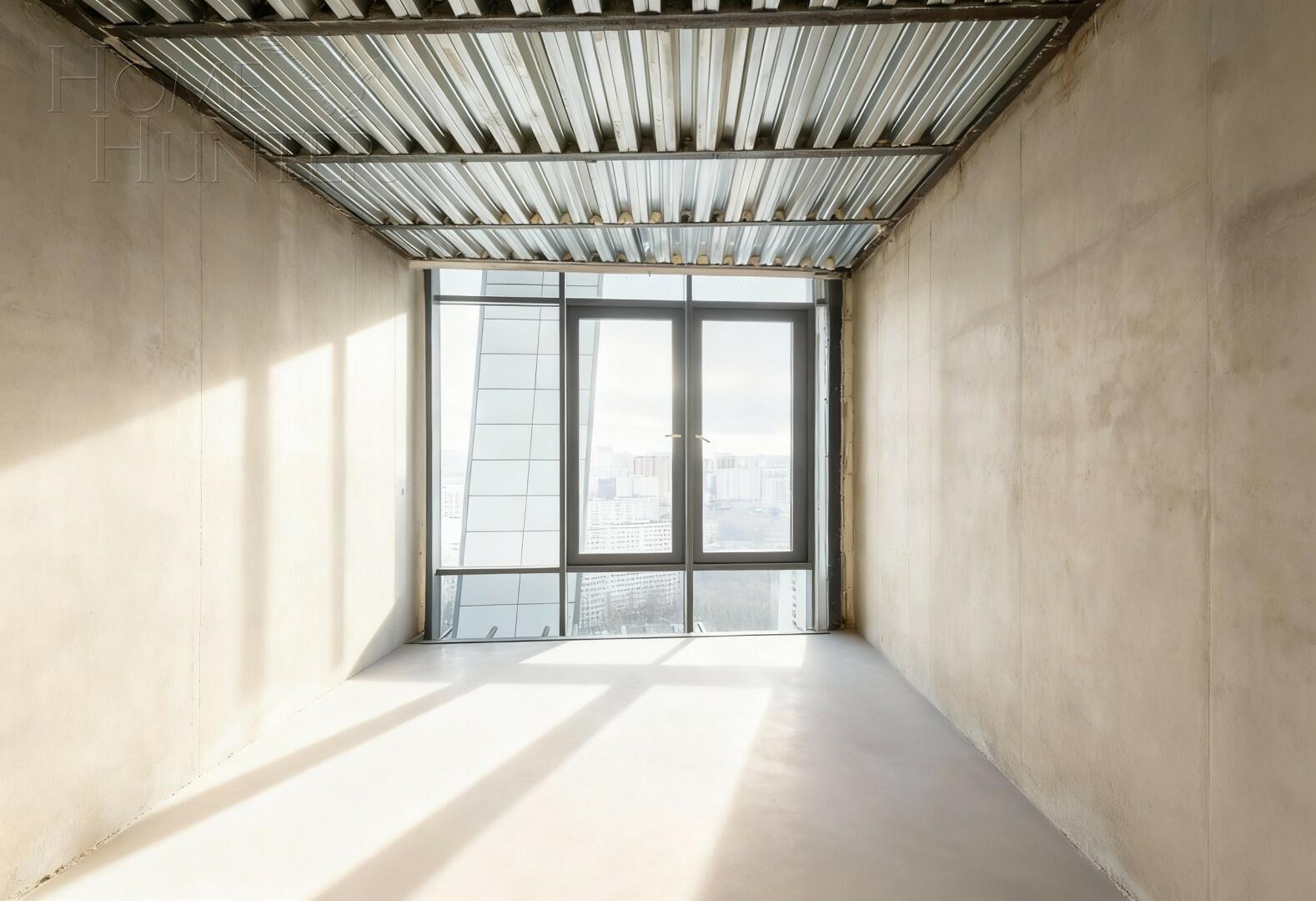 3-УРОВНЕВЫЙ ПЕНТХАУС БЕЗ ОТДЕЛКИ 208.5 М² НА 23 ЭТАЖЕ