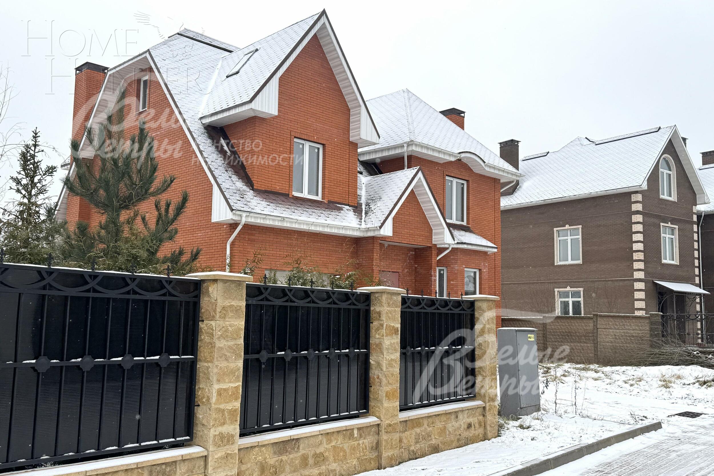 2-этажный коттедж 420 м² без отделки