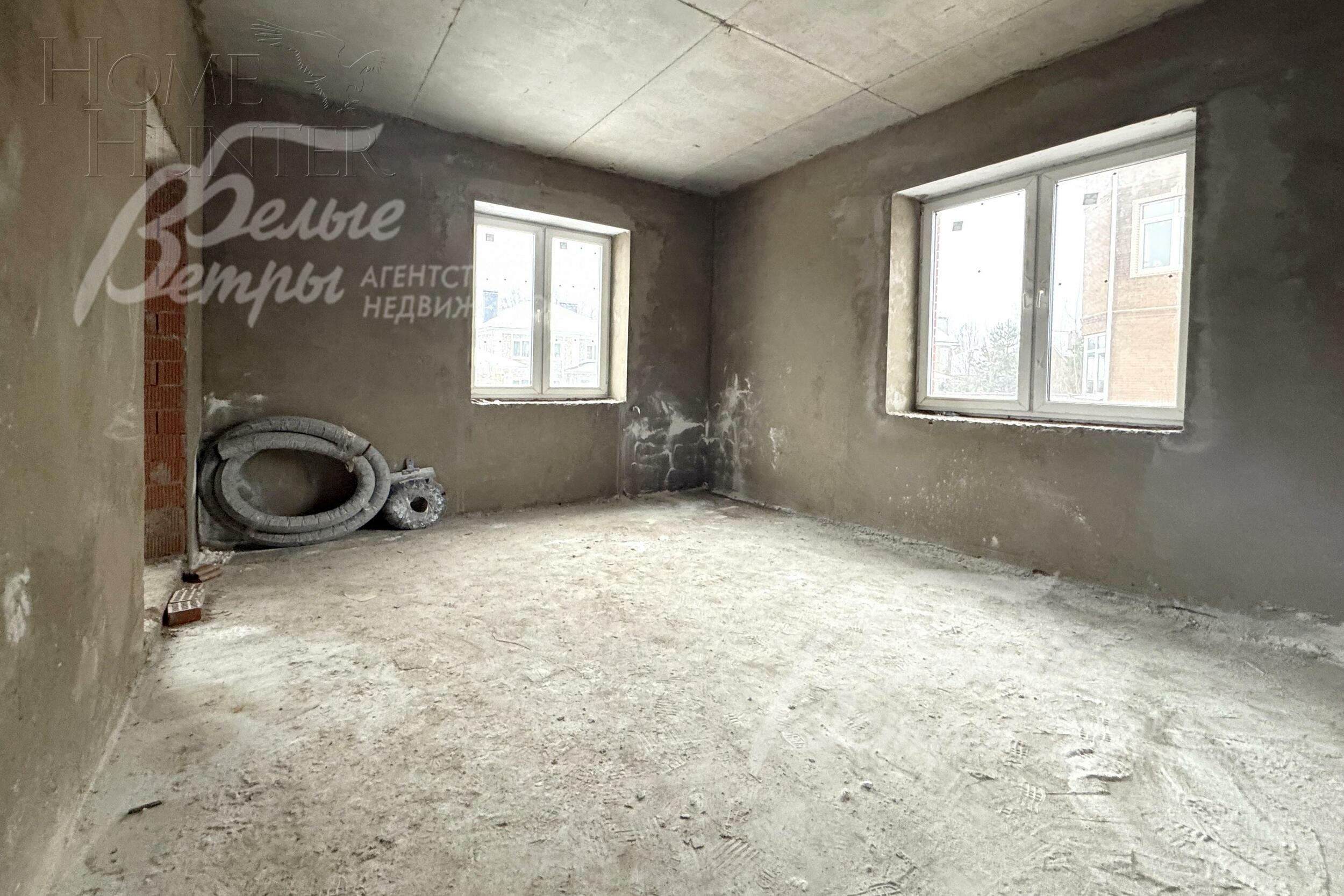 2-этажный коттедж 420 м² без отделки