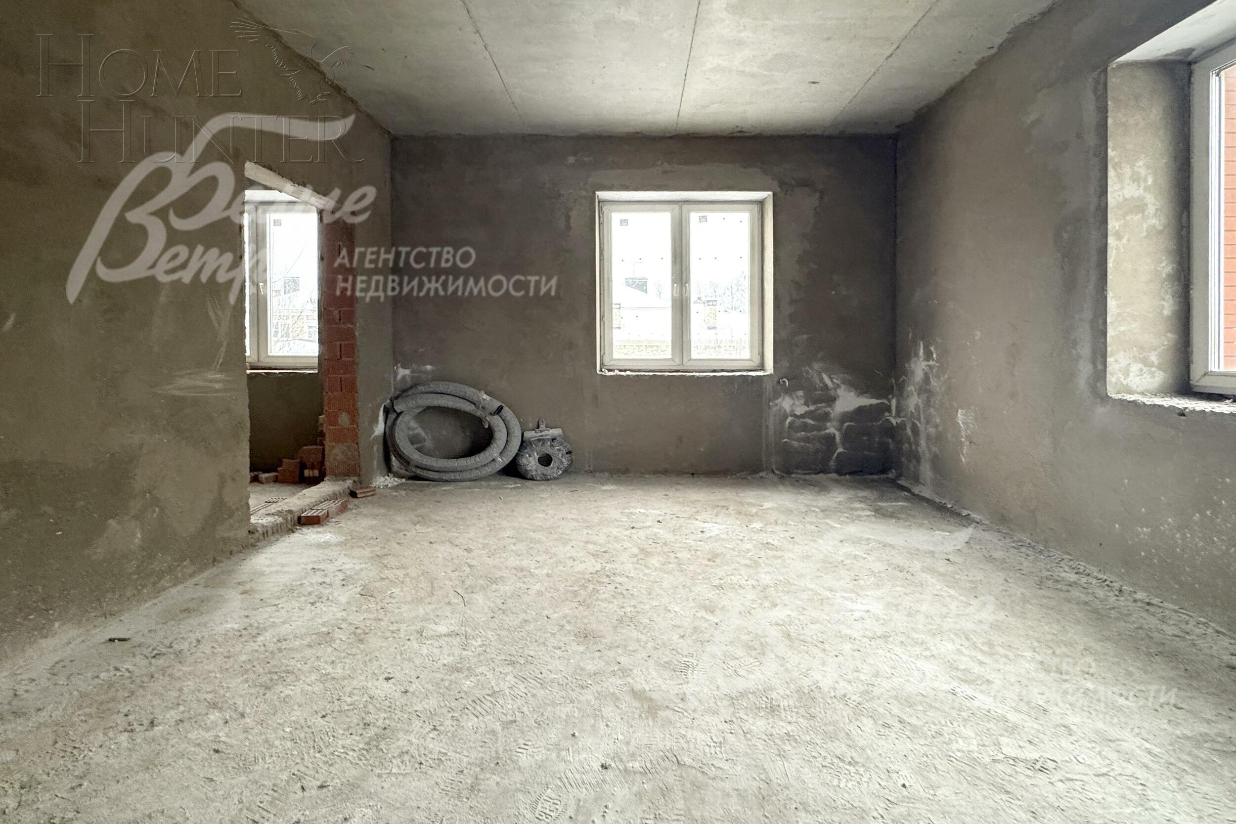 2-этажный коттедж 420 м² без отделки