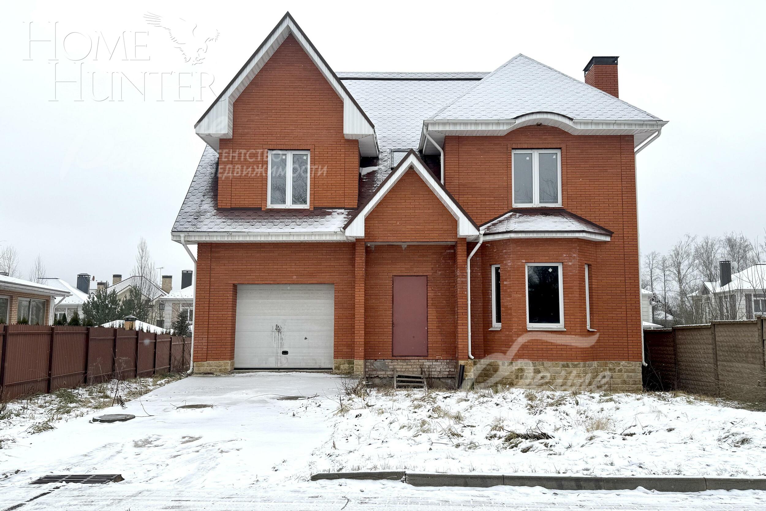 2-этажный коттедж 420 м² без отделки