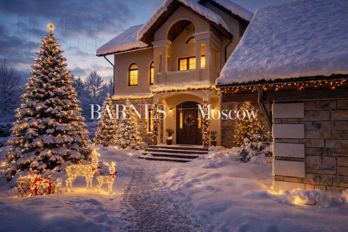 2-этажный коттедж 455 м² с отделкой