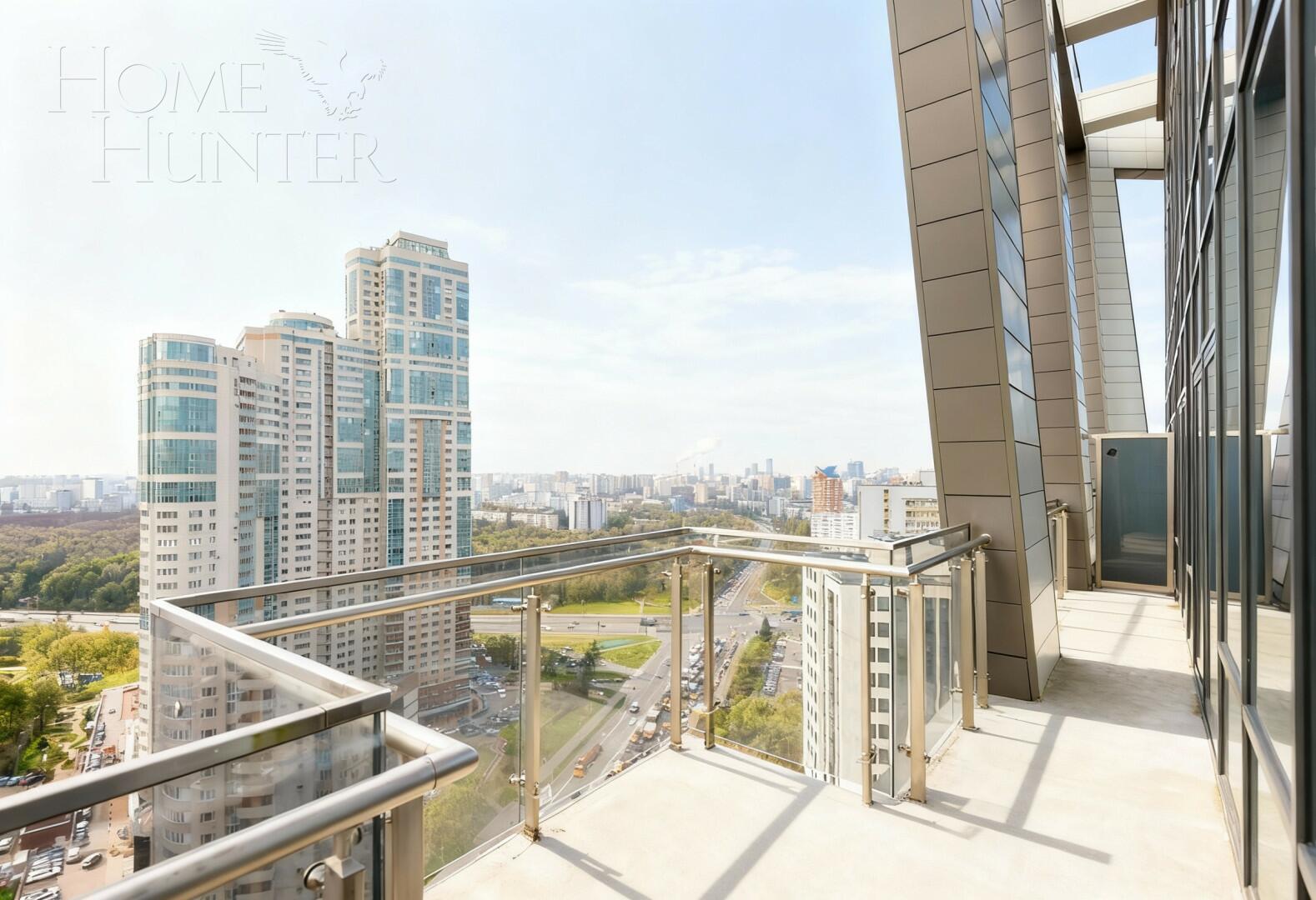 3-УРОВНЕВЫЙ ПЕНТХАУС БЕЗ ОТДЕЛКИ 208.5 М² НА 23 ЭТАЖЕ