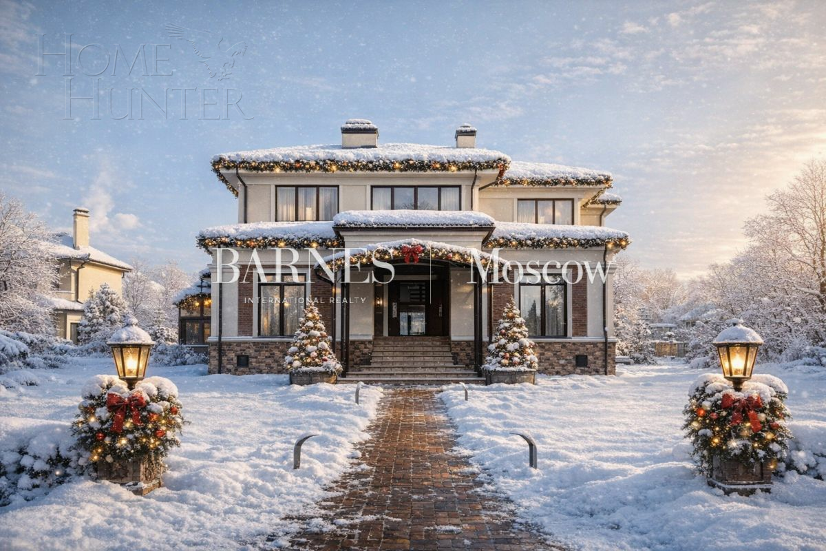 2-этажный коттедж 593 м² с отделкой