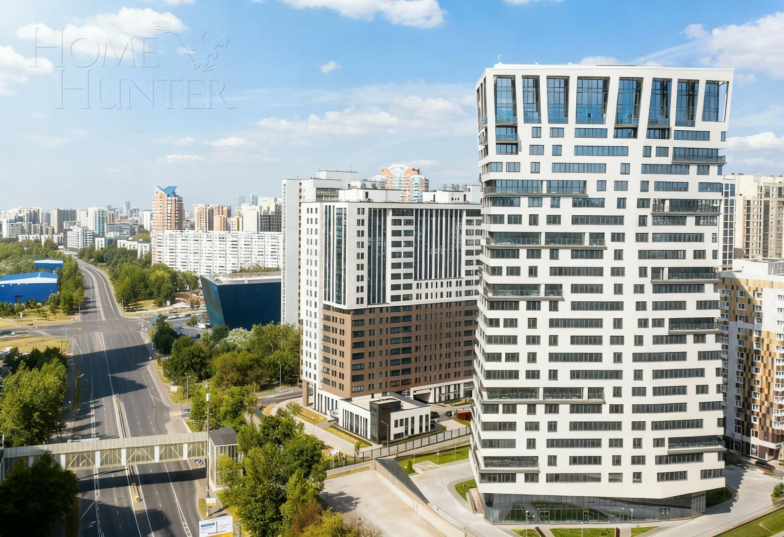3-УРОВНЕВЫЙ ПЕНТХАУС БЕЗ ОТДЕЛКИ 208.5 М² НА 23 ЭТАЖЕ