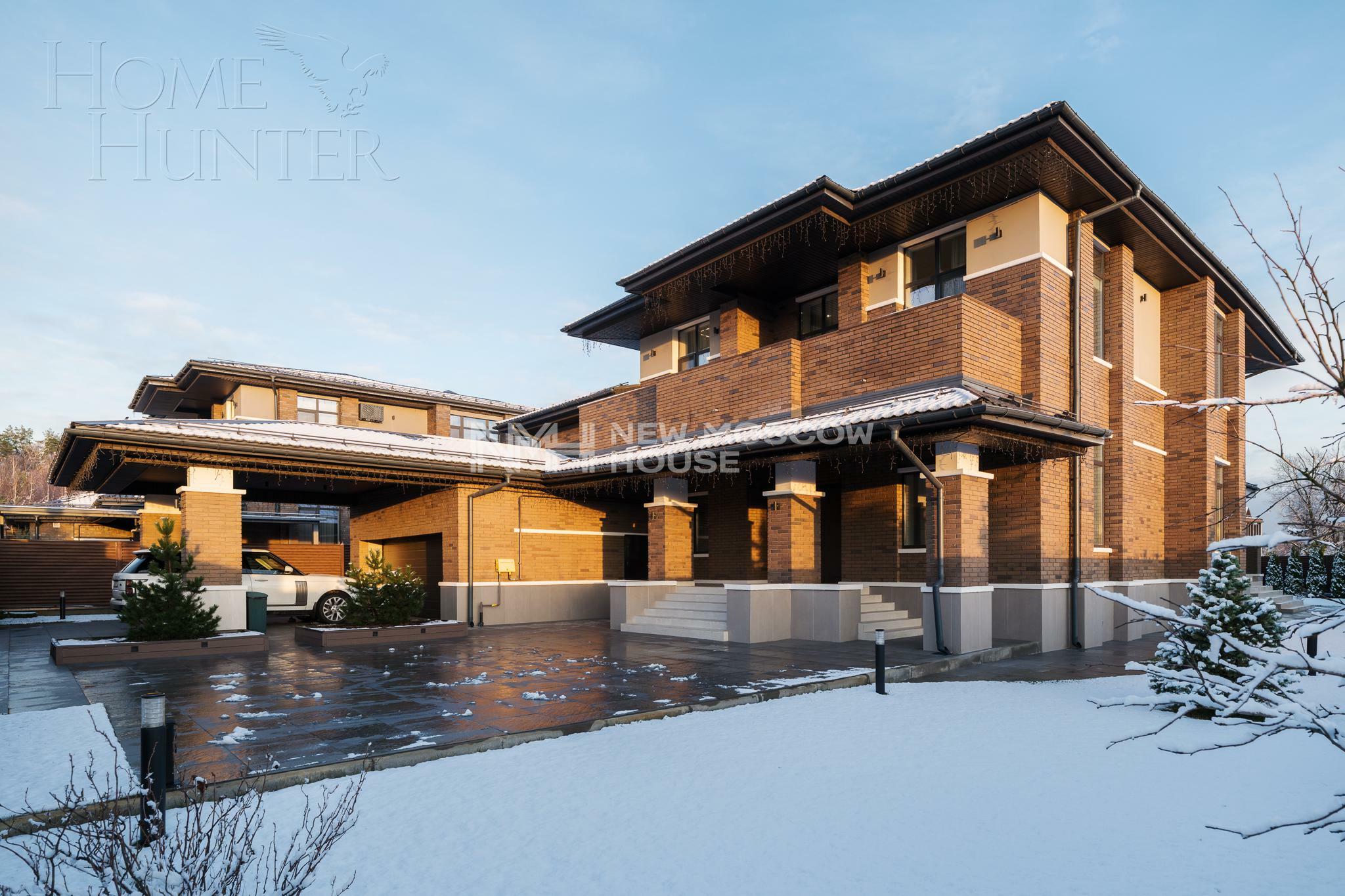 2-этажный коттедж 414 м² с отделкой