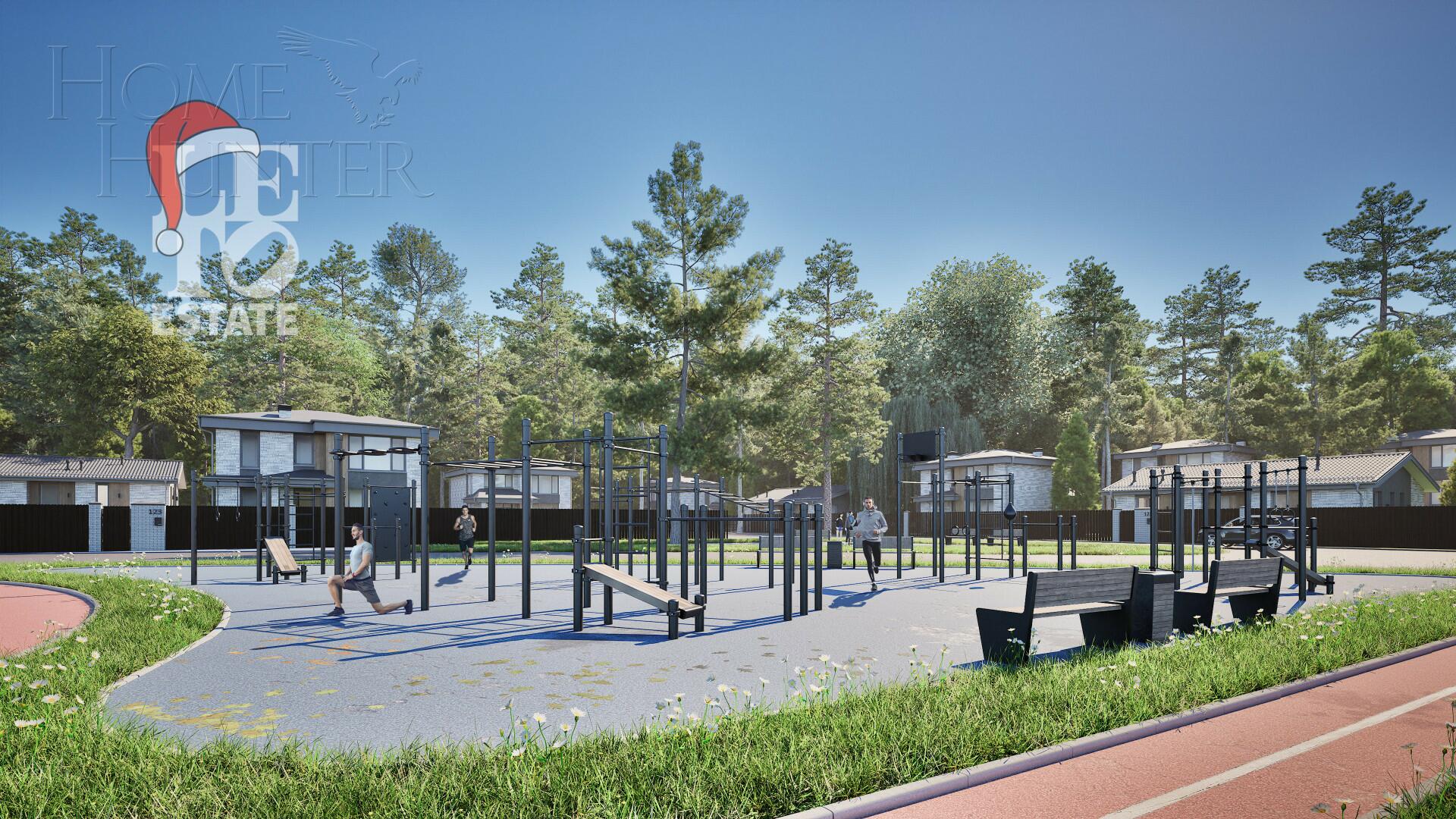 2-этажный коттедж 207 м² без отделки