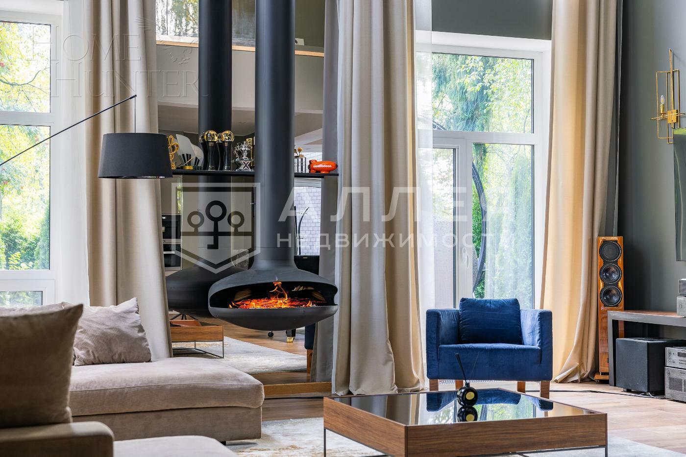 2-этажный коттедж 440 м² с отделкой