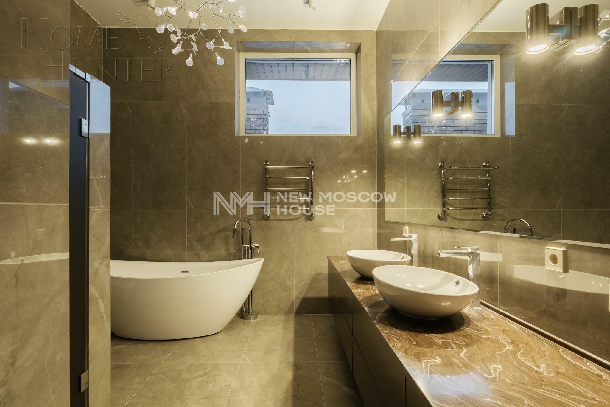 2-этажный коттедж 414 м² с отделкой