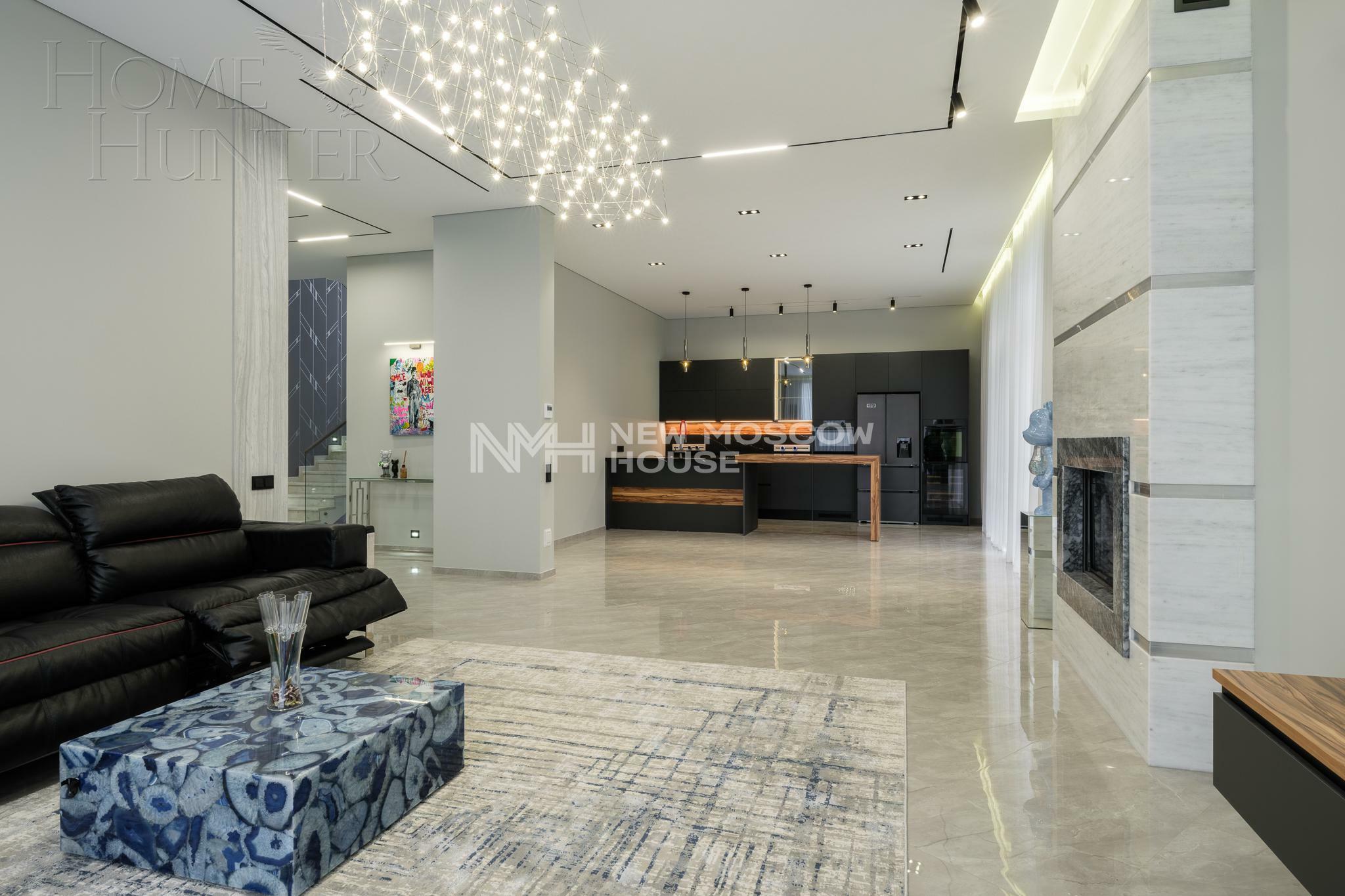 2-этажный коттедж 416 м² с отделкой