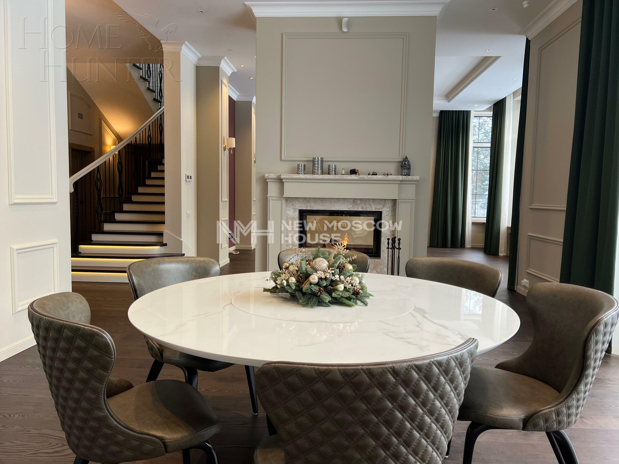 2-этажный коттедж 650 м² с отделкой