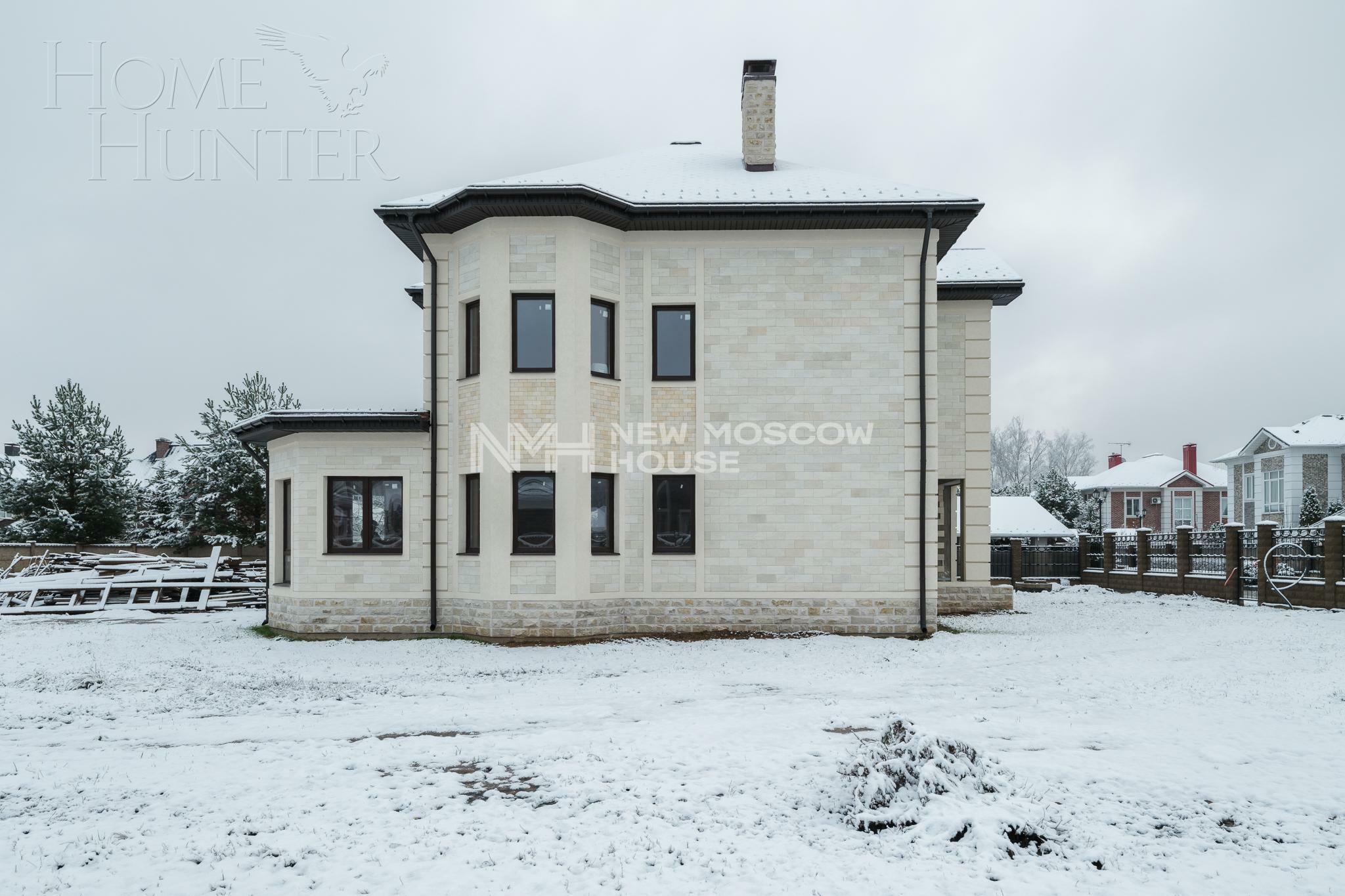 2-этажный коттедж 310 м² без отделки