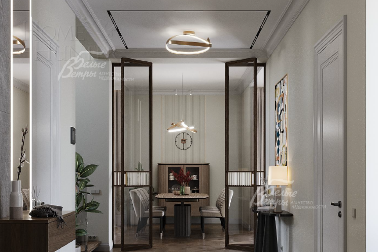 2-этажный коттедж 323 м² с отделкой