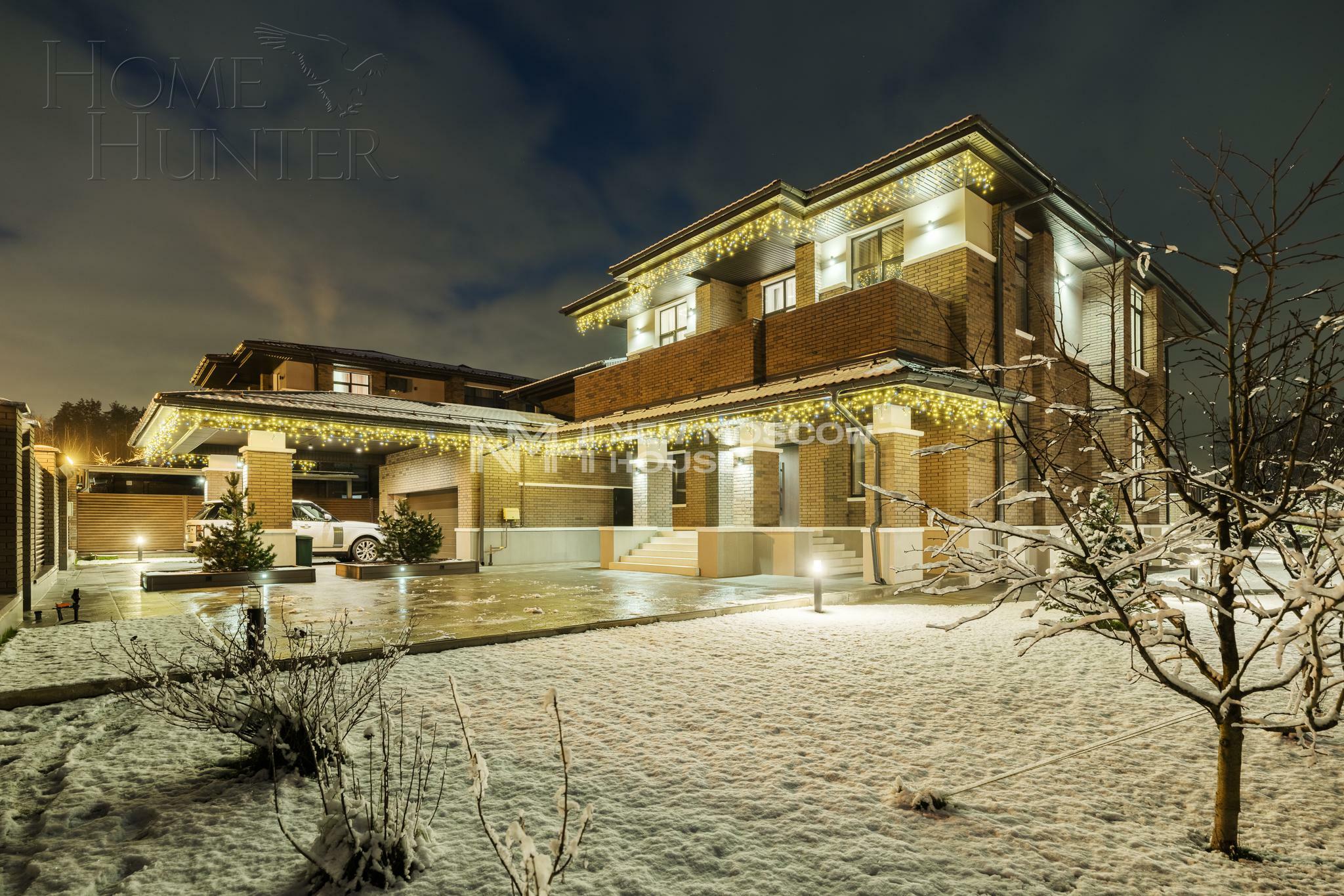 2-этажный коттедж 414 м² с отделкой