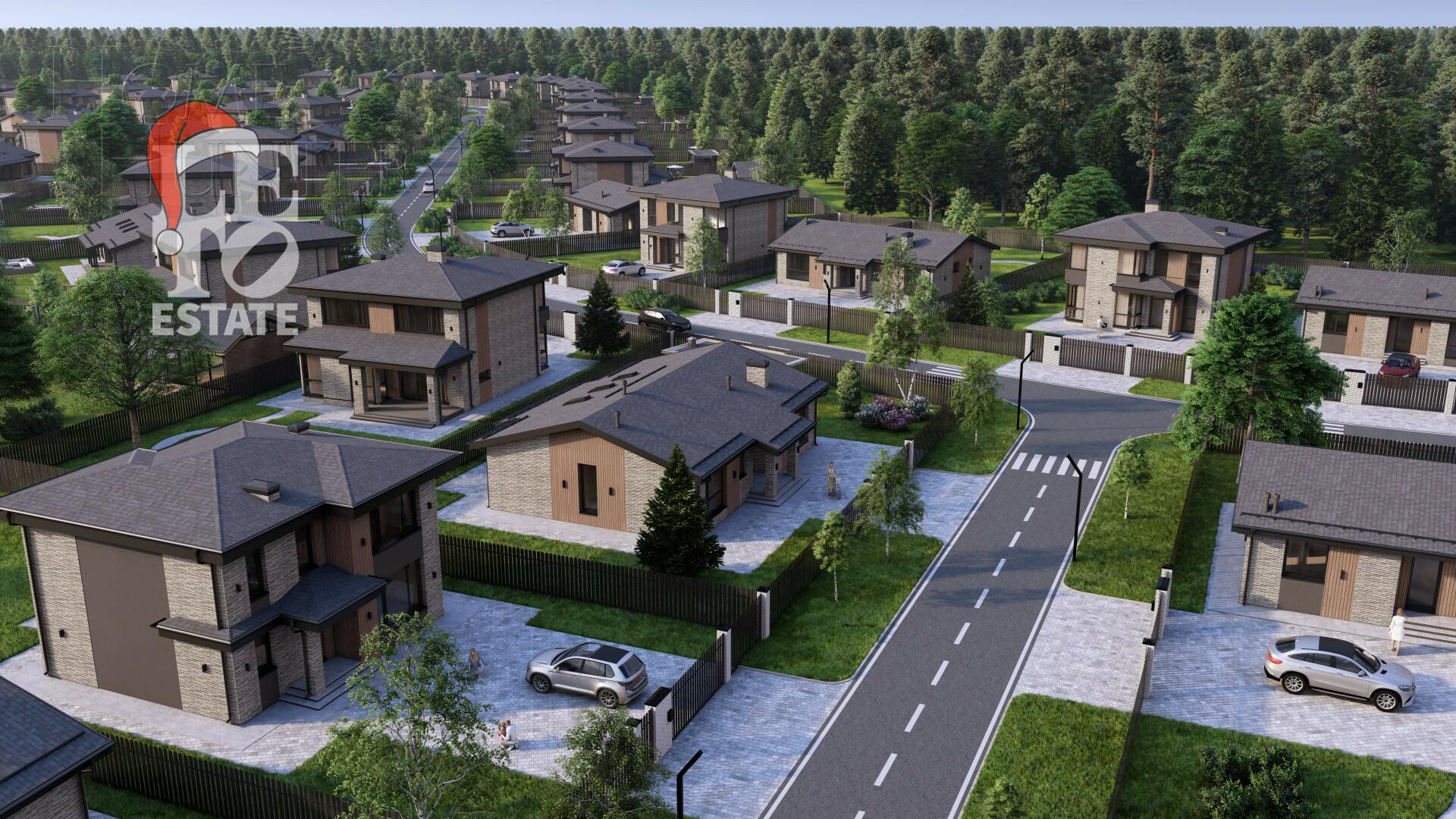 2-этажный коттедж 207 м² без отделки